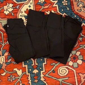 Lululemon bundle of 4 crop leggings